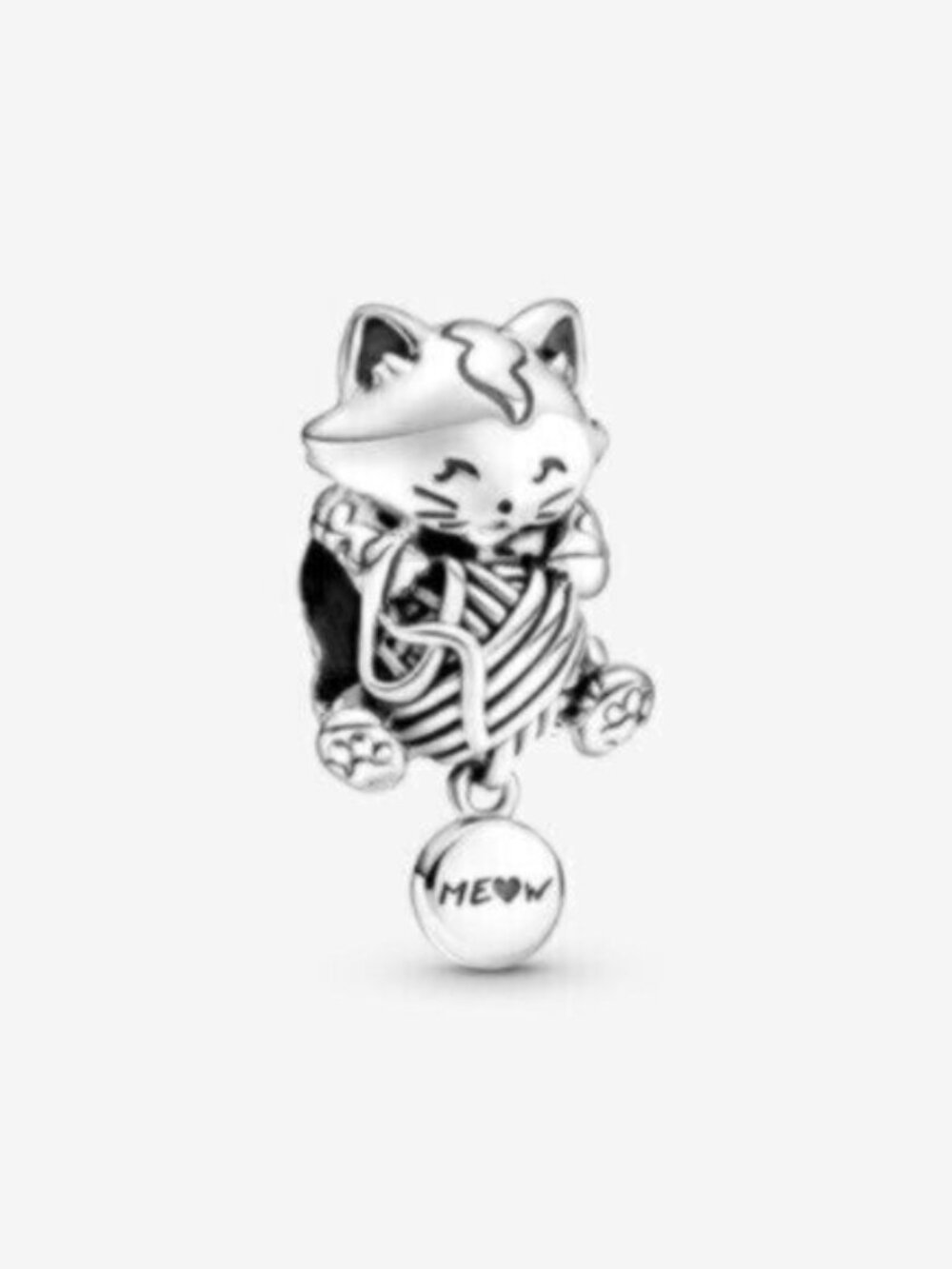 Pandora Kitten & Yarn Ball Charm